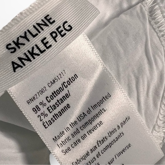 NWT Paige Skyline White Jeans Size 32 (Bin 84) - Picture 9 of 14